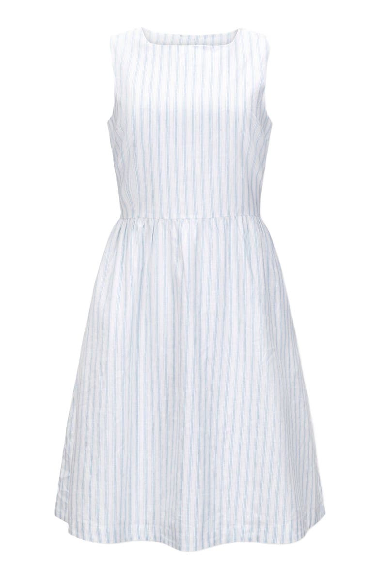 Hope & Henry Women's Linen Open Back Sundress, Alternate, color, 