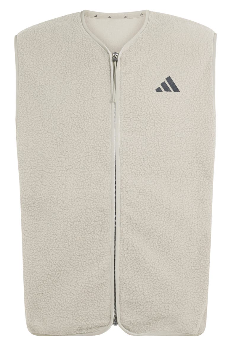 3S Warm Fleece Vest, Alternate, color, SILVER PEBBLE