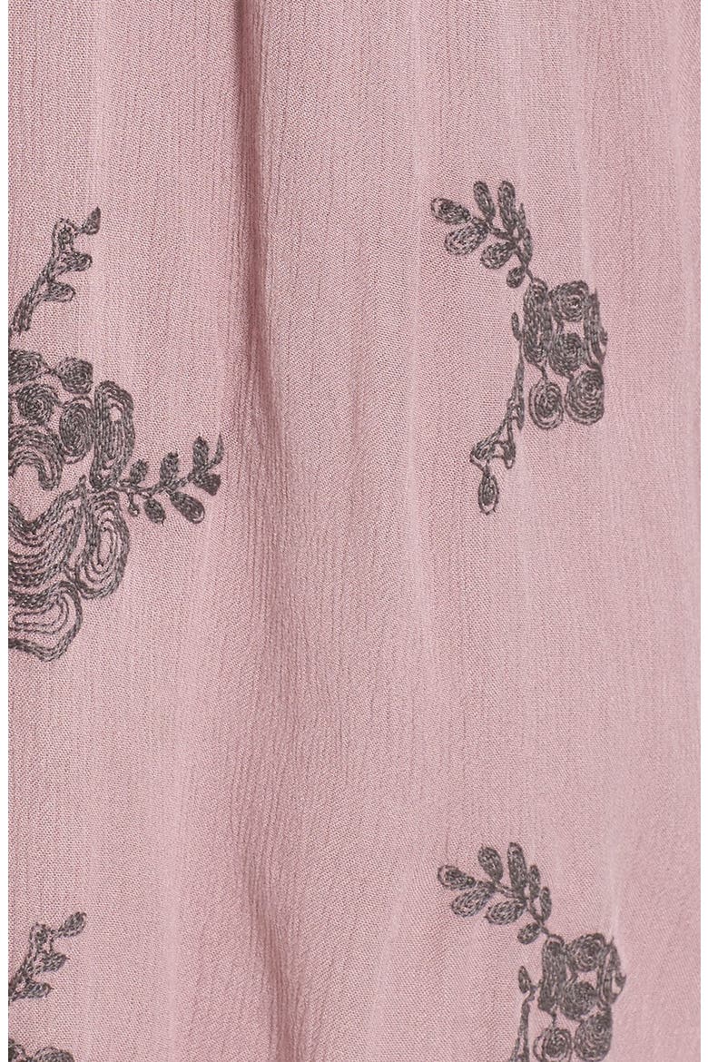 'Emma's' Embroidered Swing Dress, Alternate, color, ELDERBERRY