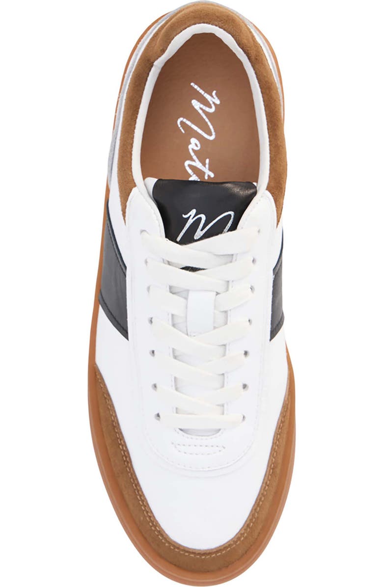 Matisse Quincy Sneaker, Alternate, color, White/ Black Multi