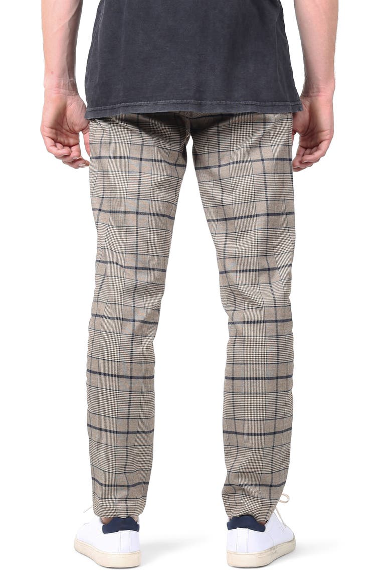 Parlier Plaid Jogger Pants, Alternate, color, BROWN