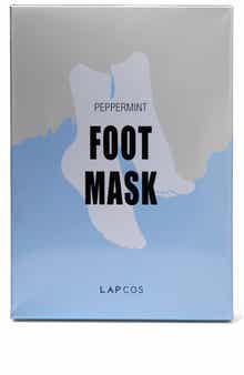 LAPCOS Peppermint Foot Mask Set of 5