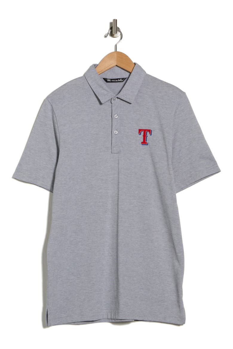 The Zinna Polo, Alternate, color, HEATHER GREY