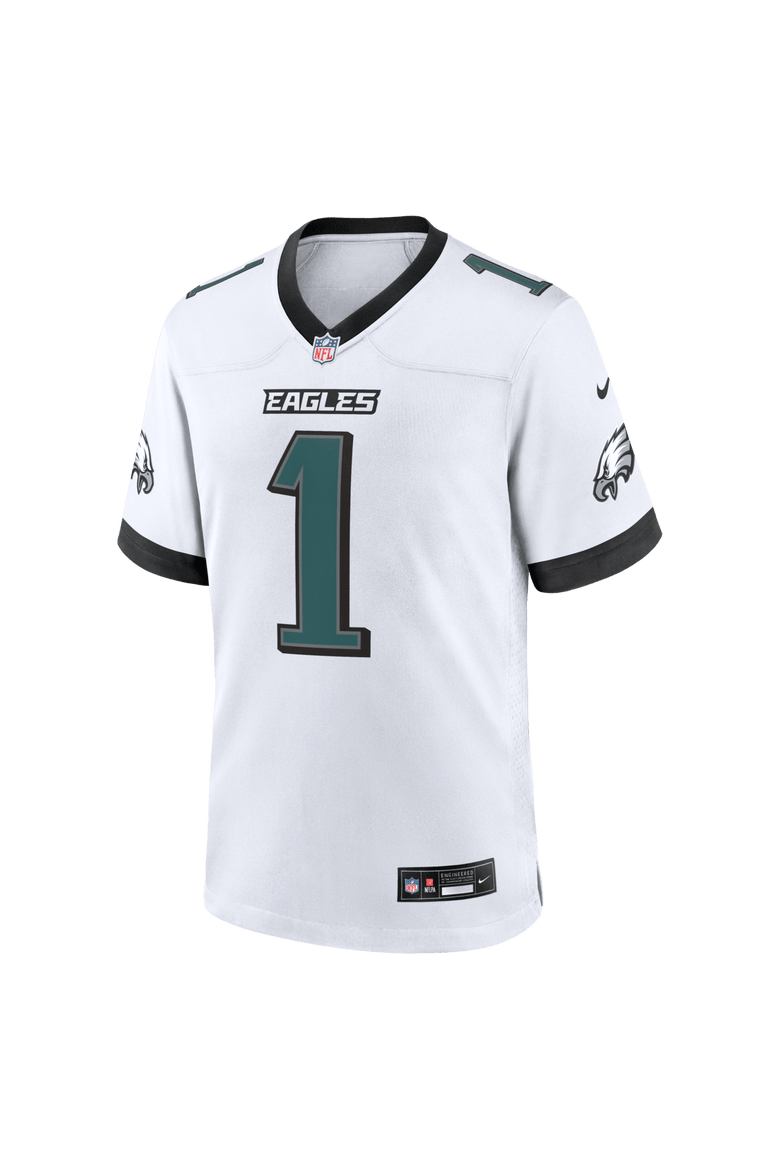 Men's Nike Jalen Hurts  White Philadelphia Eagles Game Jersey, Alternate, color, White