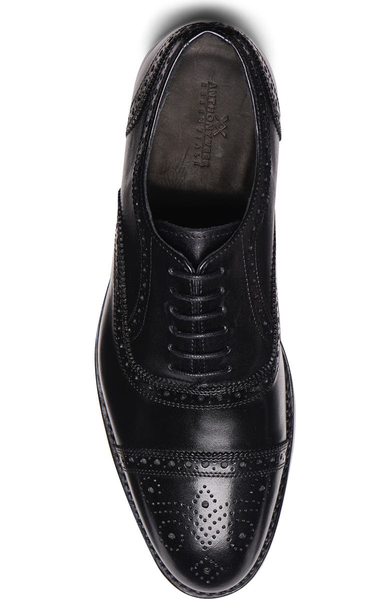 Anthony Veer Ford Quarter Brogue Cap Toe Oxford, Alternate, color,