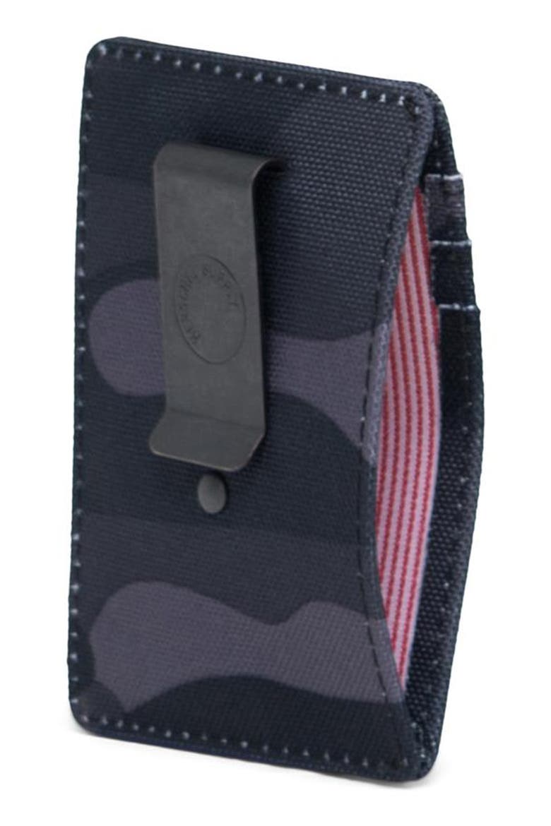 Raven Card Case, Alternate, color, NIGHT CAMO