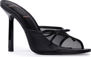 BLACK SUEDE STUDIO Luna Slide Sandal