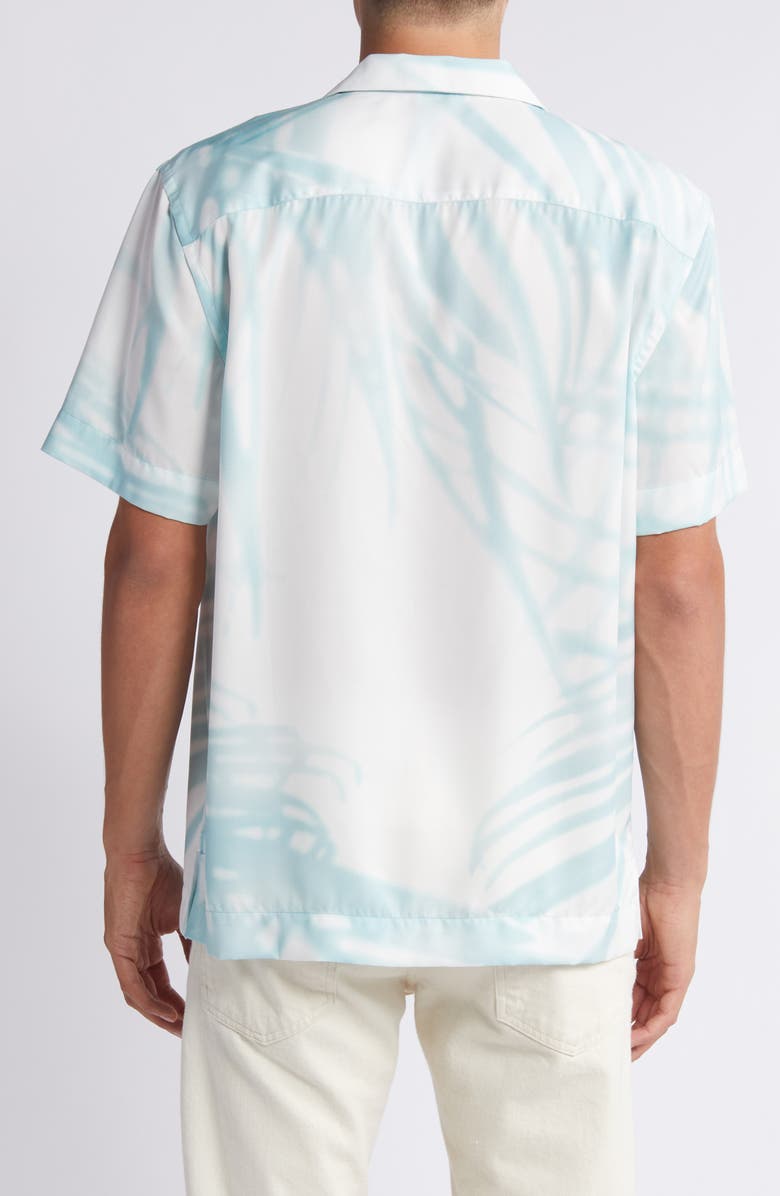Bugatchi Jackson Abstract Print Camp Shirt, Alternate, color,