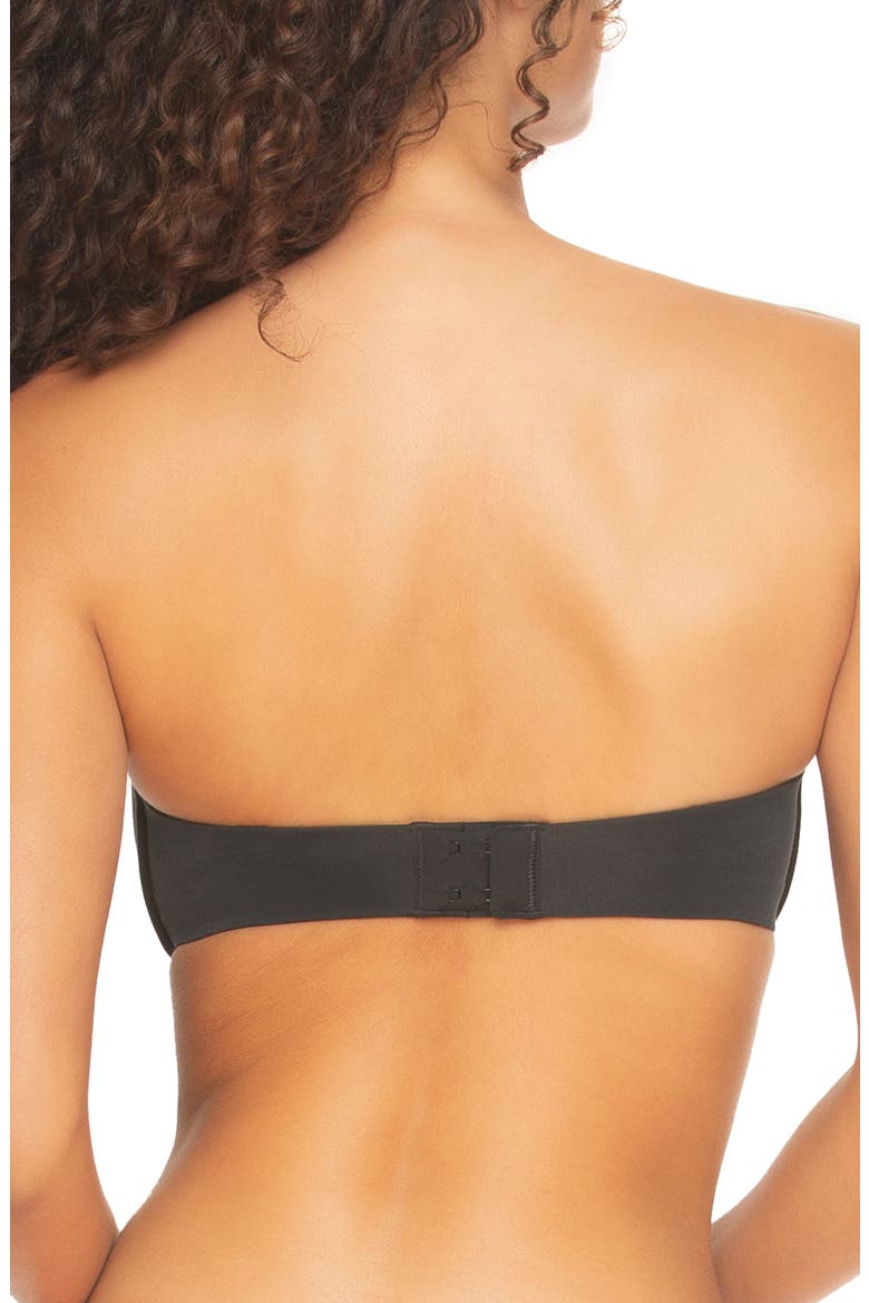 Body Luxe Convertible Strapless Underwire Contour Bra, Alternate, color, BLACK