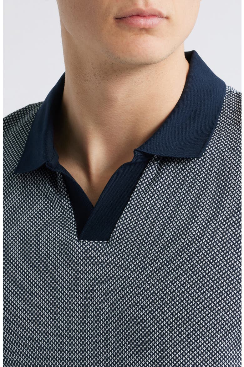 Parson Cotton & Silk Polo, Alternate, color, DARK BLUE