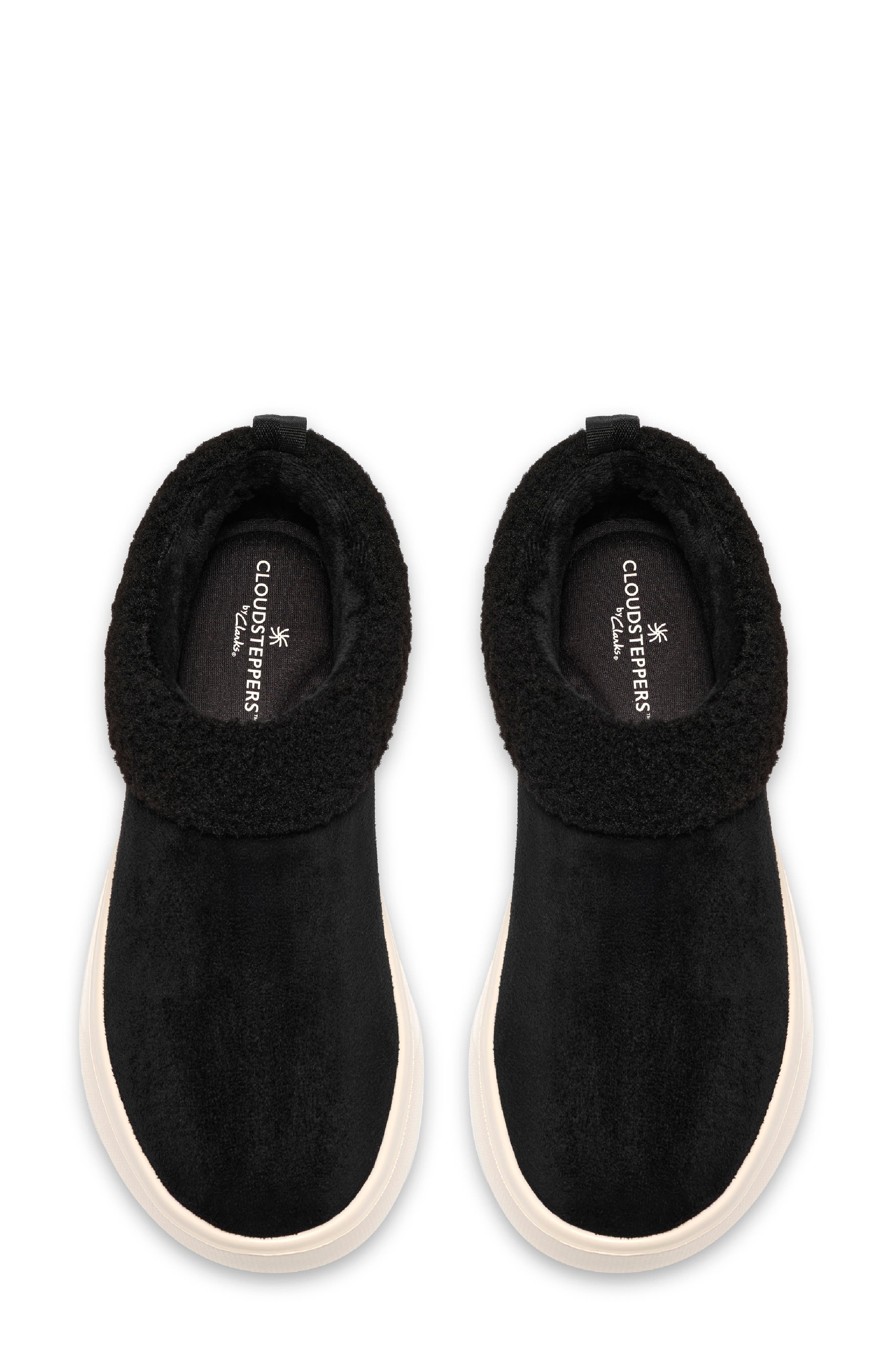 Solevana Cozy Recovery Slipper, Alternate, color, BLACK