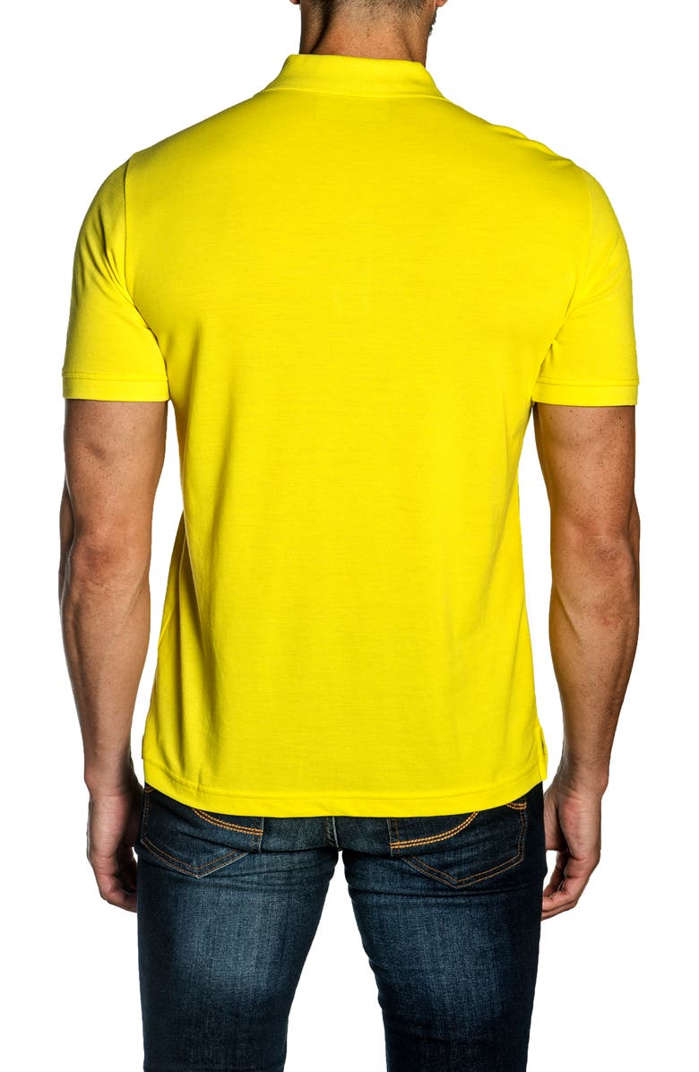 Jared Lang Cotton Knit Polo, Alternate, color,
