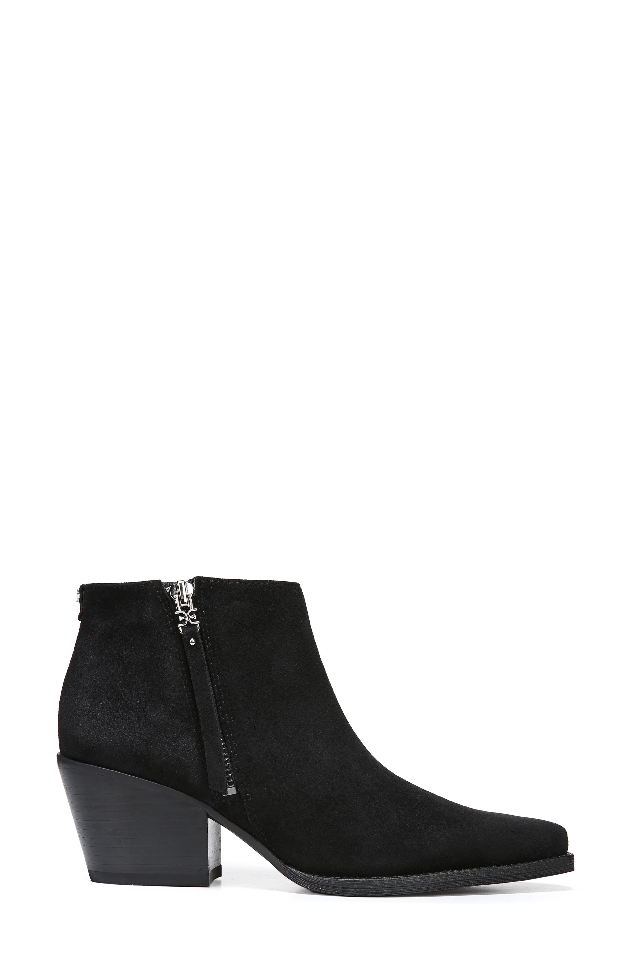 Walden Bootie, Alternate, color, BLACK SUEDE