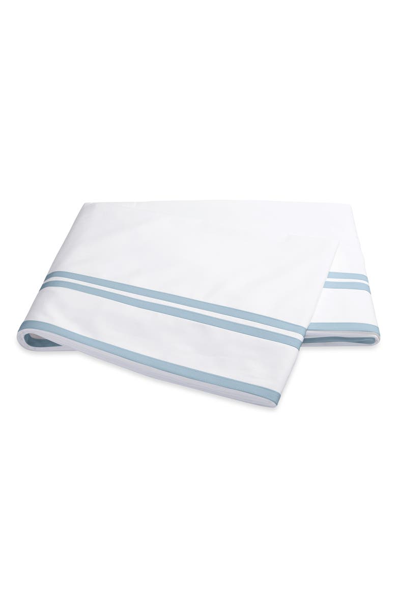 Matouk Meridian 350 Thread Count Flat Sheet, Main, color, 