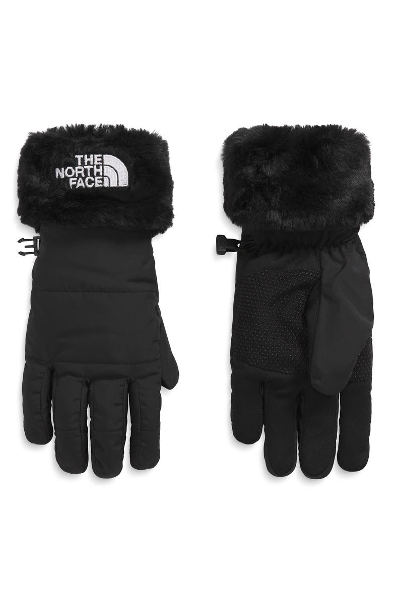 The North Face Kids' Shasta Water Repellent Gloves, Main, color, Tnf Black