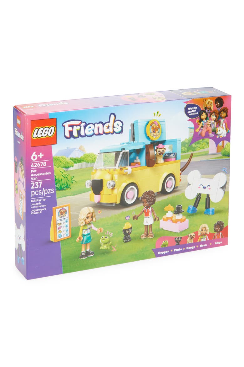 6+ Friends Pet Accessories Van - 42678, Main, color, MULTI