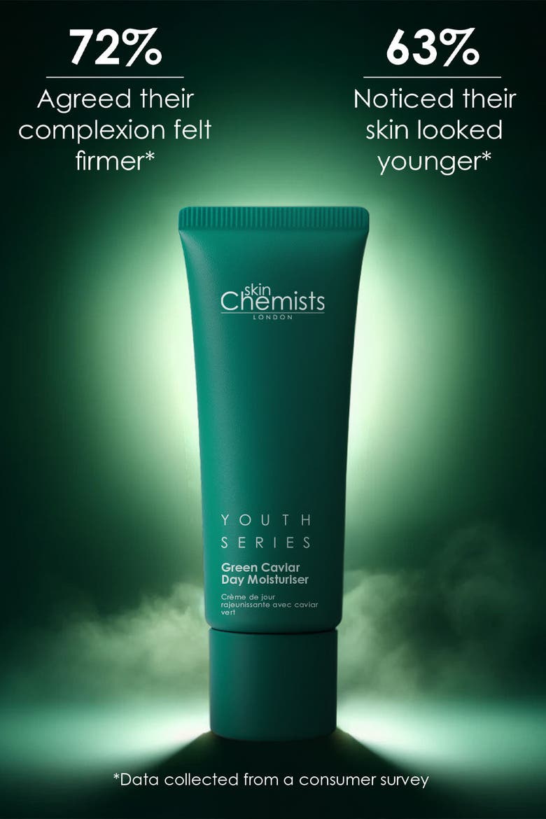 Youth Series Green Caviar Day Moisturizer 30ml for Fine Lines & Wrinkles, Anti-Aging, Alternate, color, White