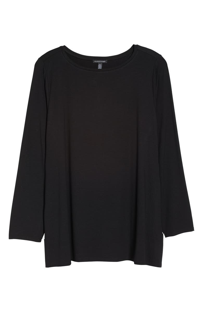 Eileen Fisher Long Sleeve Top, Alternate, color,