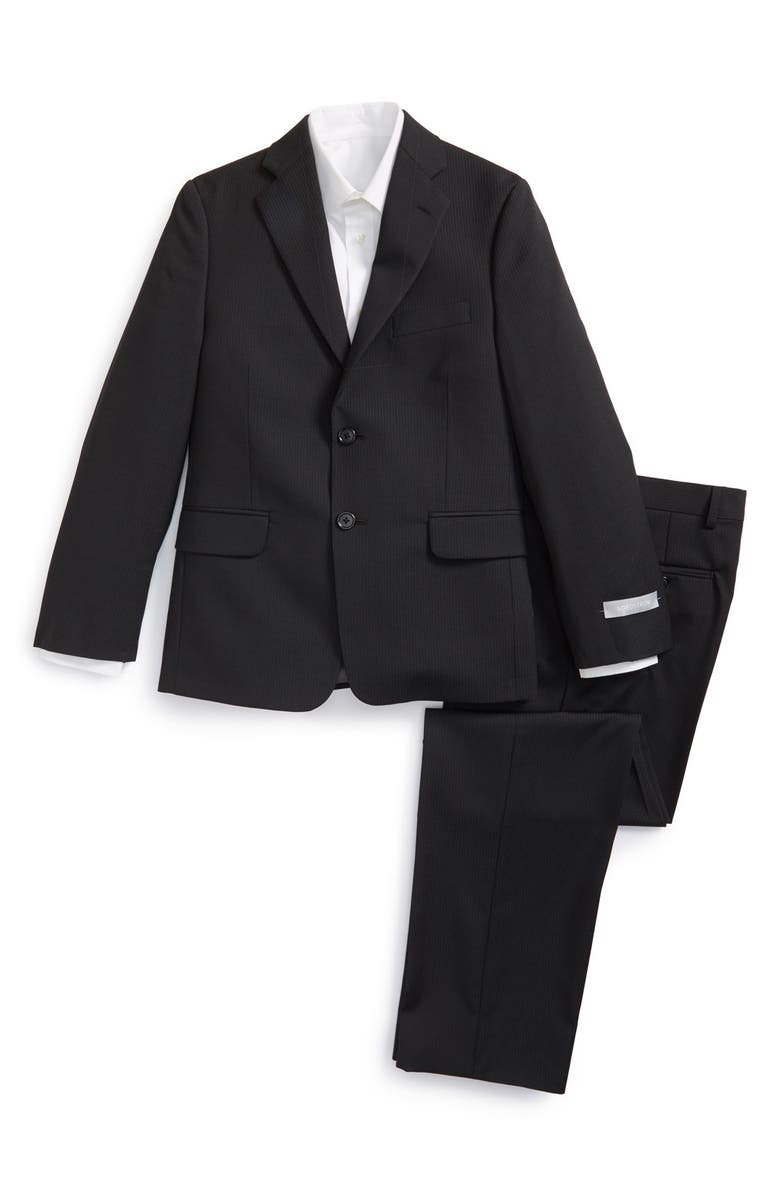 Nordstrom 'Nathaniel' Pinstripe Wool Blend Suit, Main, color, 