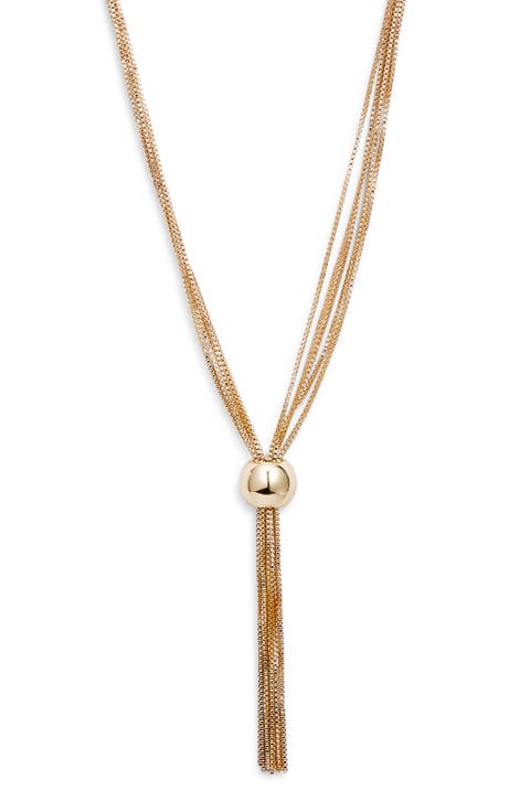 Mutichain Y-Necklace
