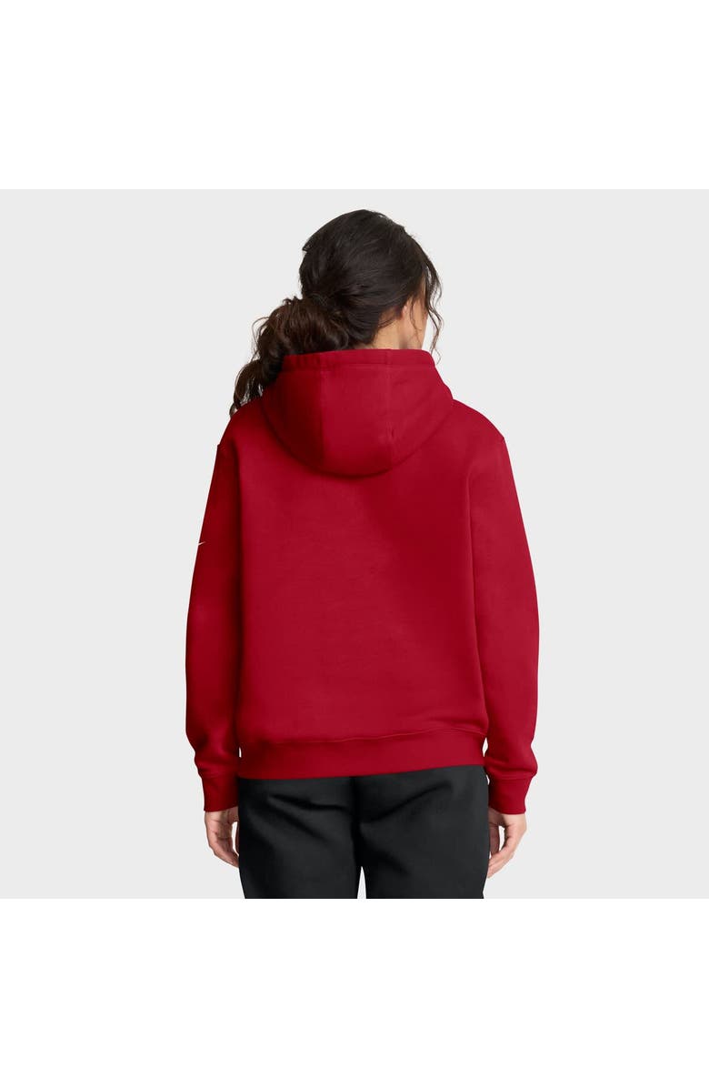 Nike Women's Nike Scarlet San Francisco 49ers Club Fleece Pullover Hoodie, Alternate, color, Scarlet