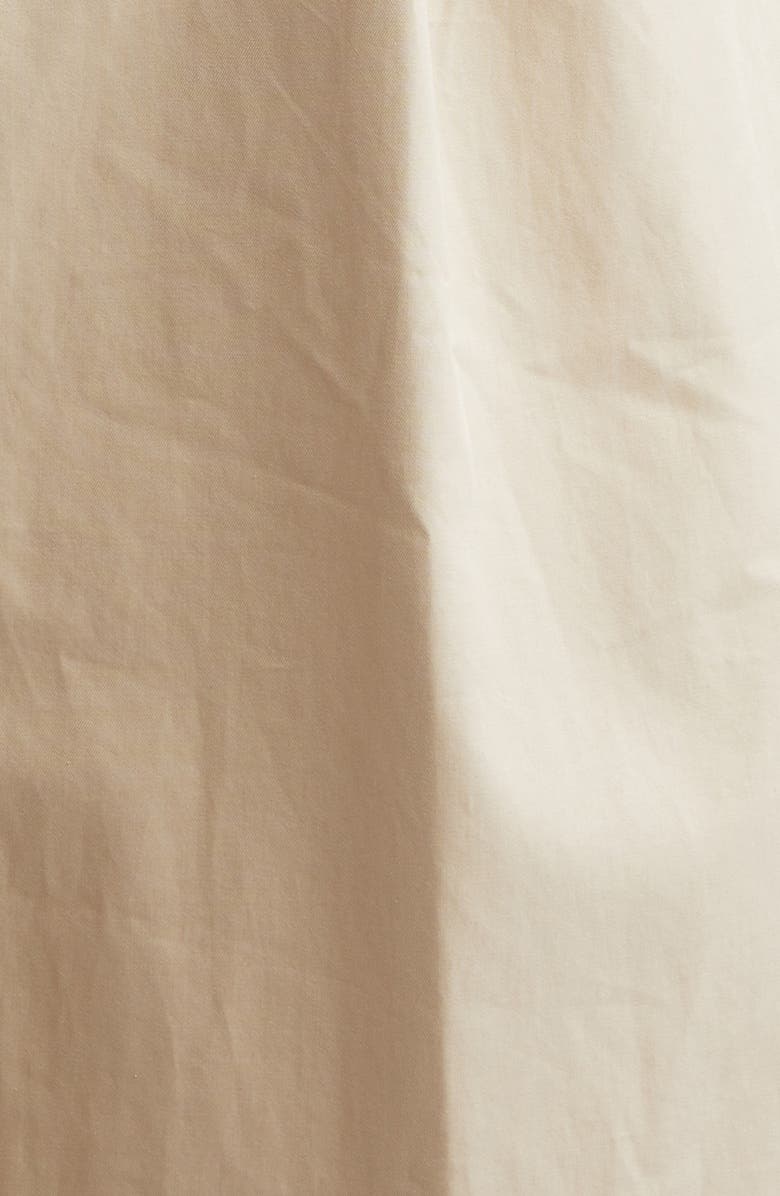 Max Mara Amina Cotton Twill Midi Dress, Alternate, color, Beige