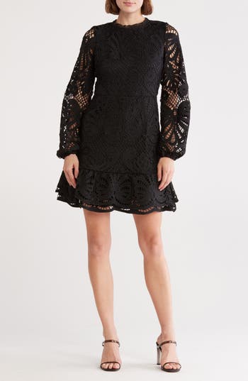 Nsr Lace Long Sleeve Dress