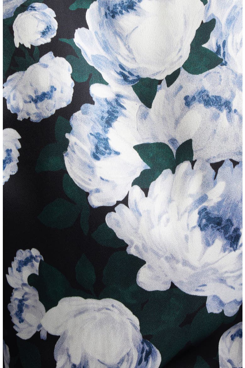 Bunch of Roses Button-Up Shirt, Alternate, color, GREEN MULTICOLOR