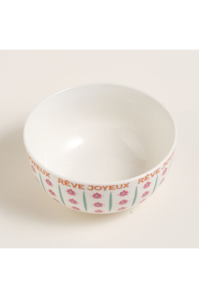 Porcelain Bowl 2 Pcs Set, Alternate, color, White