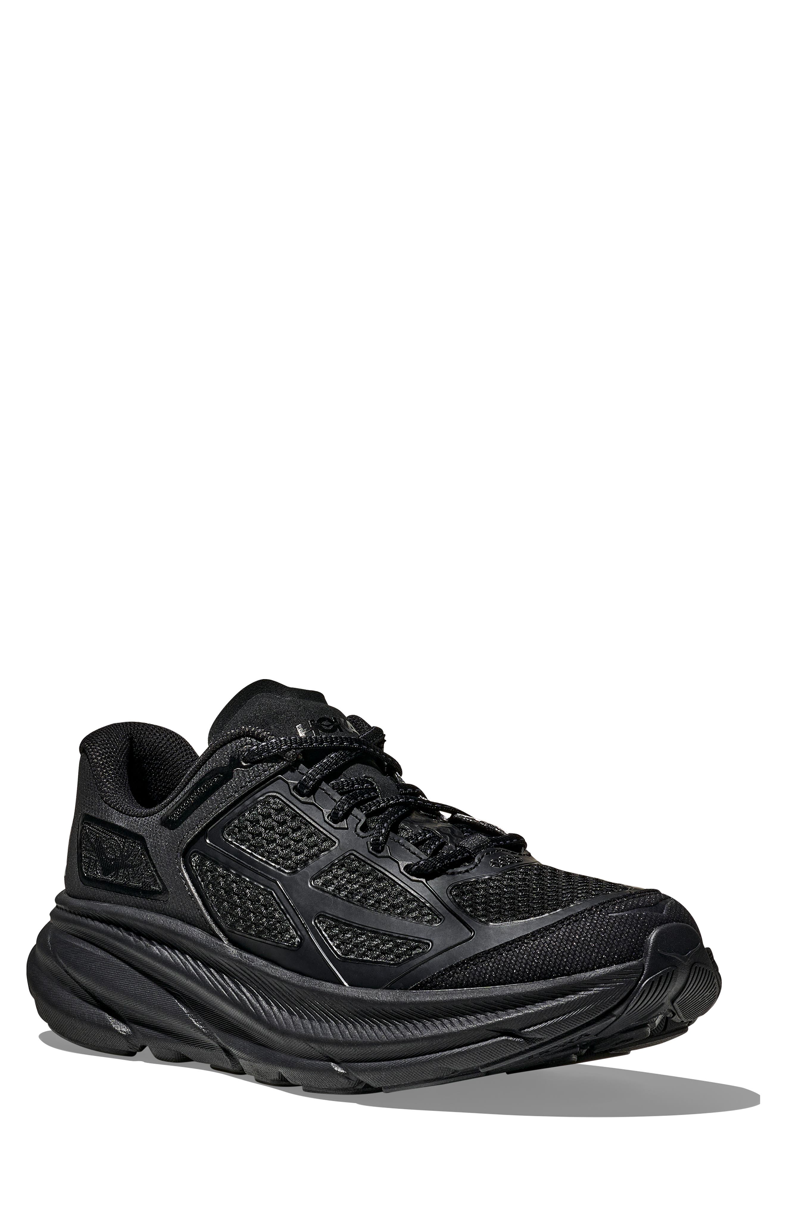 Clifton One9 Sneaker, Main, color, BLACK / CARBON BLACK