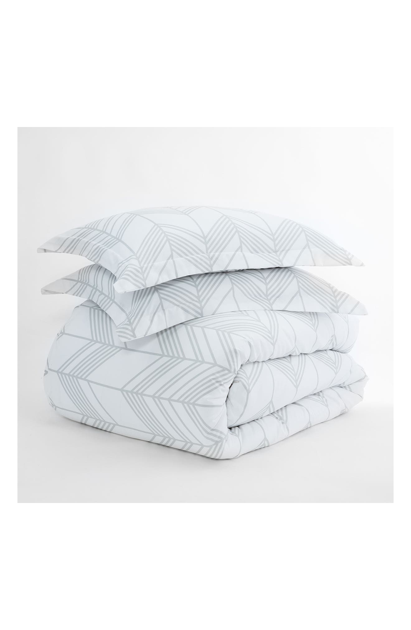 IENJOY HOME Home Spun Enhance And Improve Your Bedroom 2-Piece Duvet Cover Set - Light Gray - Twin