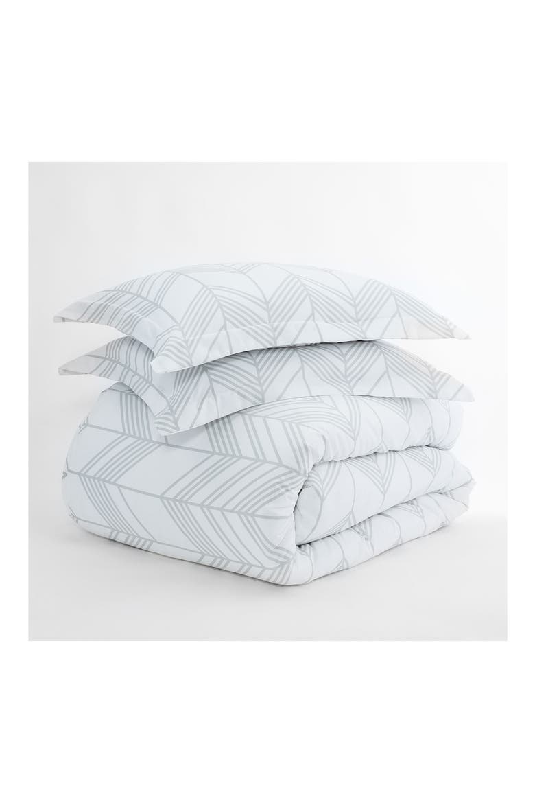 IENJOY HOME Home Spun Enhance And Improve Your Bedroom 2-Piece Duvet Cover Set - Light Gray - Twin, Main, color, LIGHT GRAY