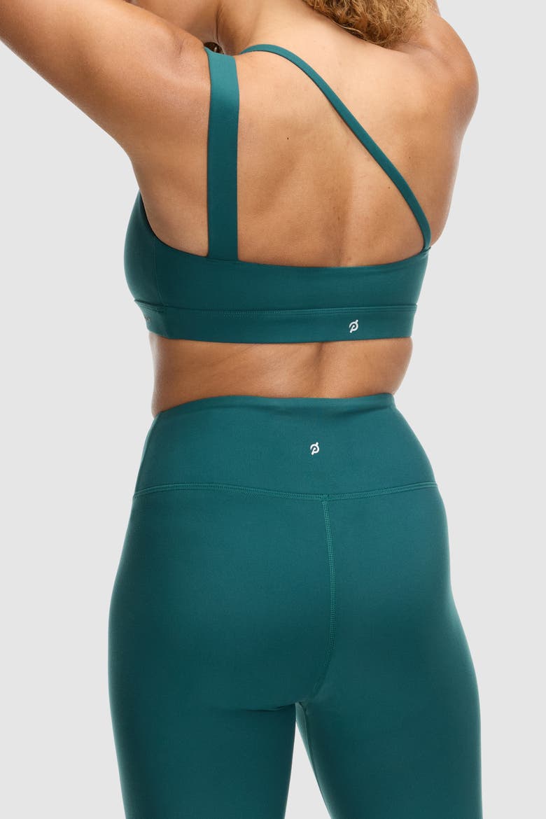 Cadent O-Ring One Shoulder Bra, Alternate, color, Deep Forest