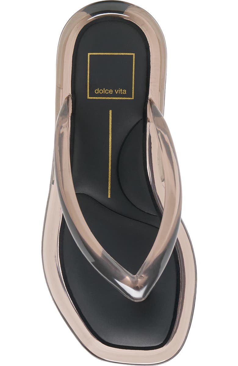 Dolce Vita Jozey Flip Flop, Alternate, color, Black Jelly