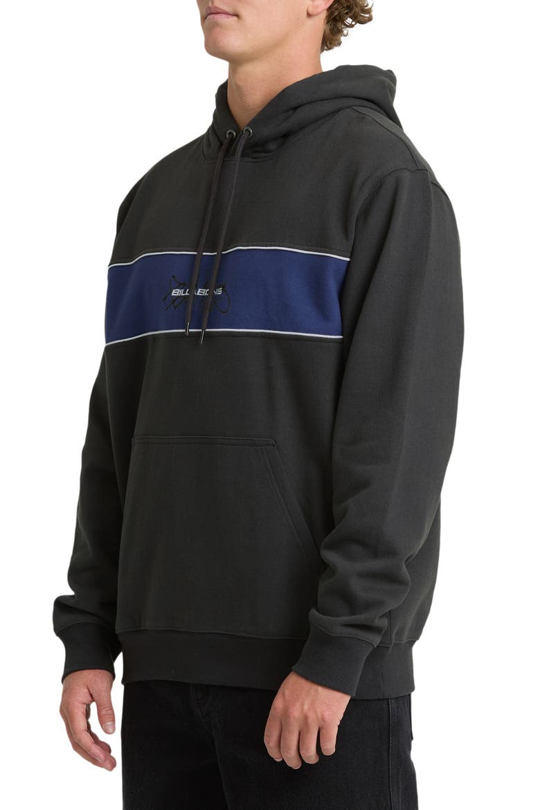 Bad Dog Graphic Stripe Hoodie, Alternate, color, WASHED BLACK