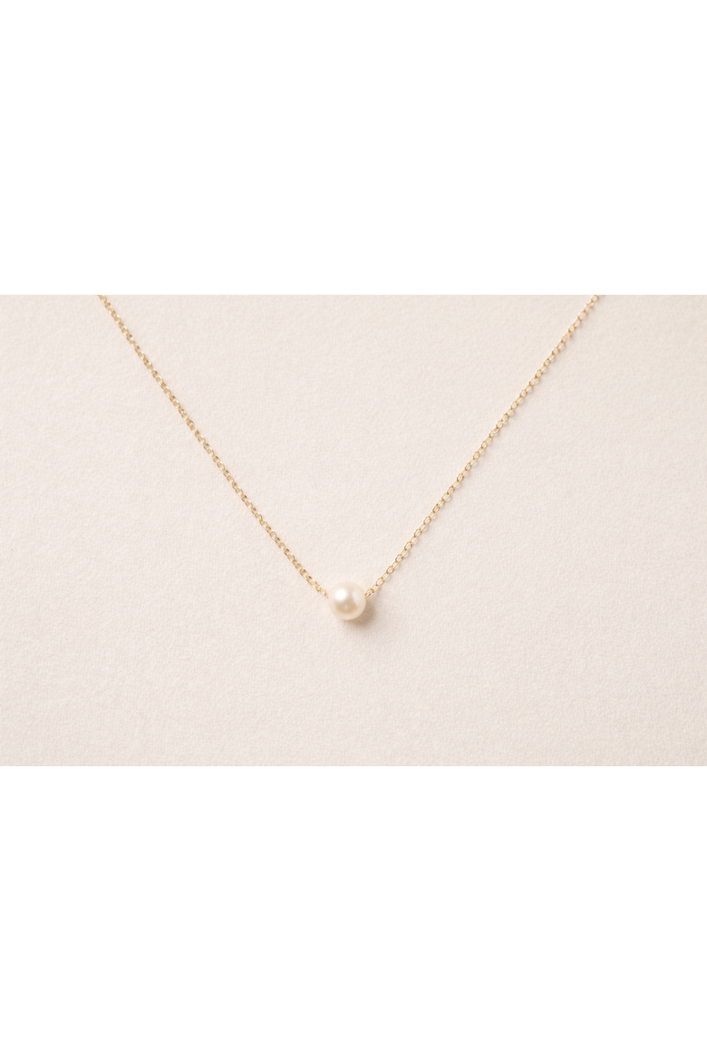 Grit Pearl Necklace, Alternate, color, 14k Gold Fill - 16-18"