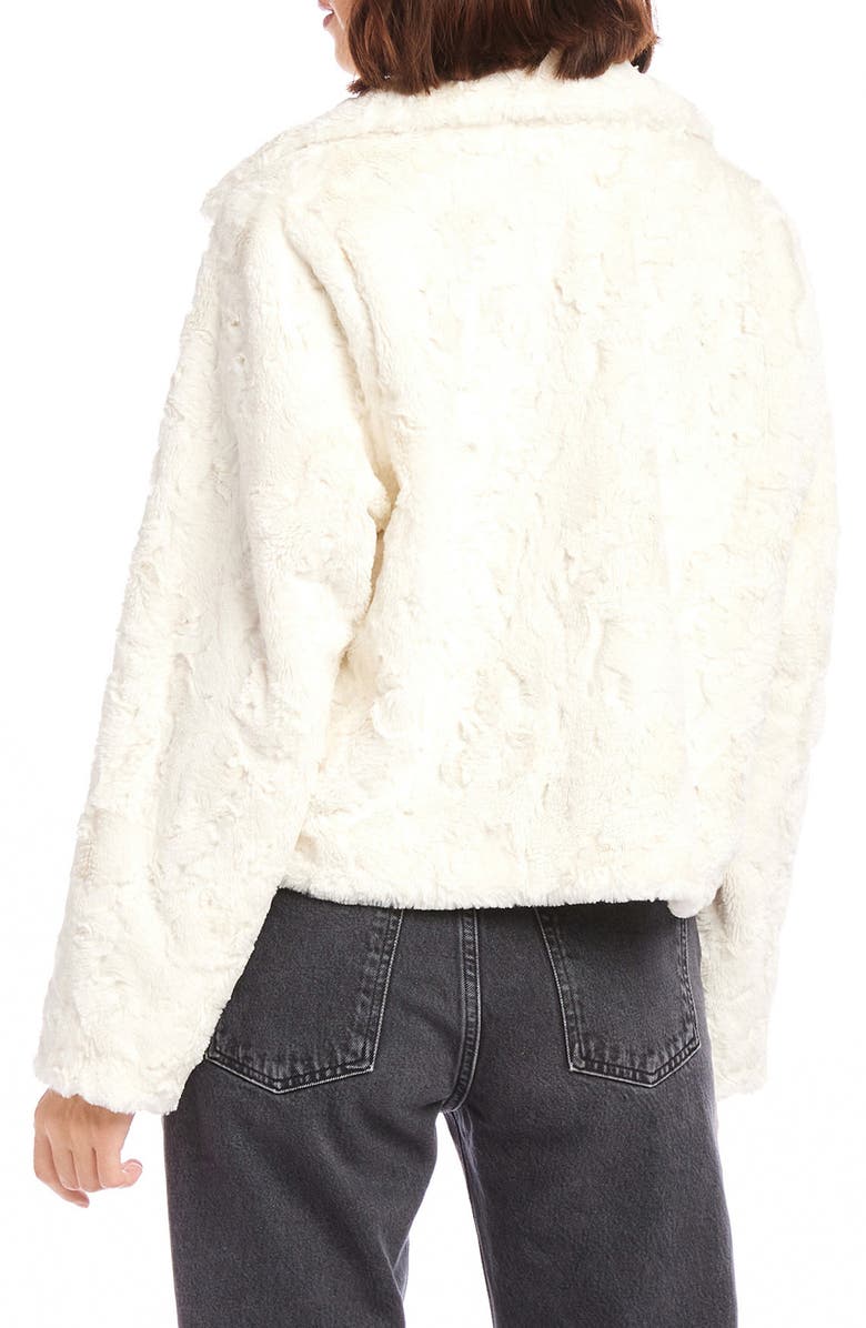 FIFTEEN TWENTY Kylie Faux Fur Crop Jacket, Alternate, color,