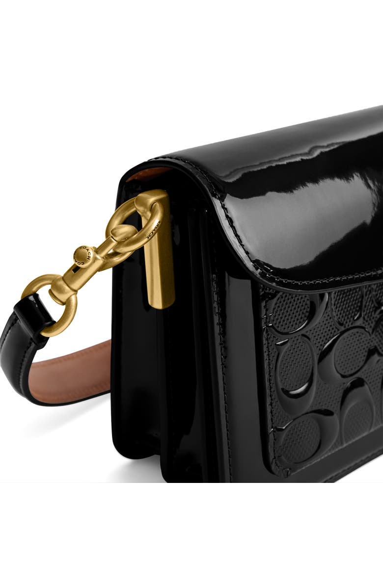 COACH Tabby 26 Signature Patent Leather Shoulder Bag, Alternate, color,