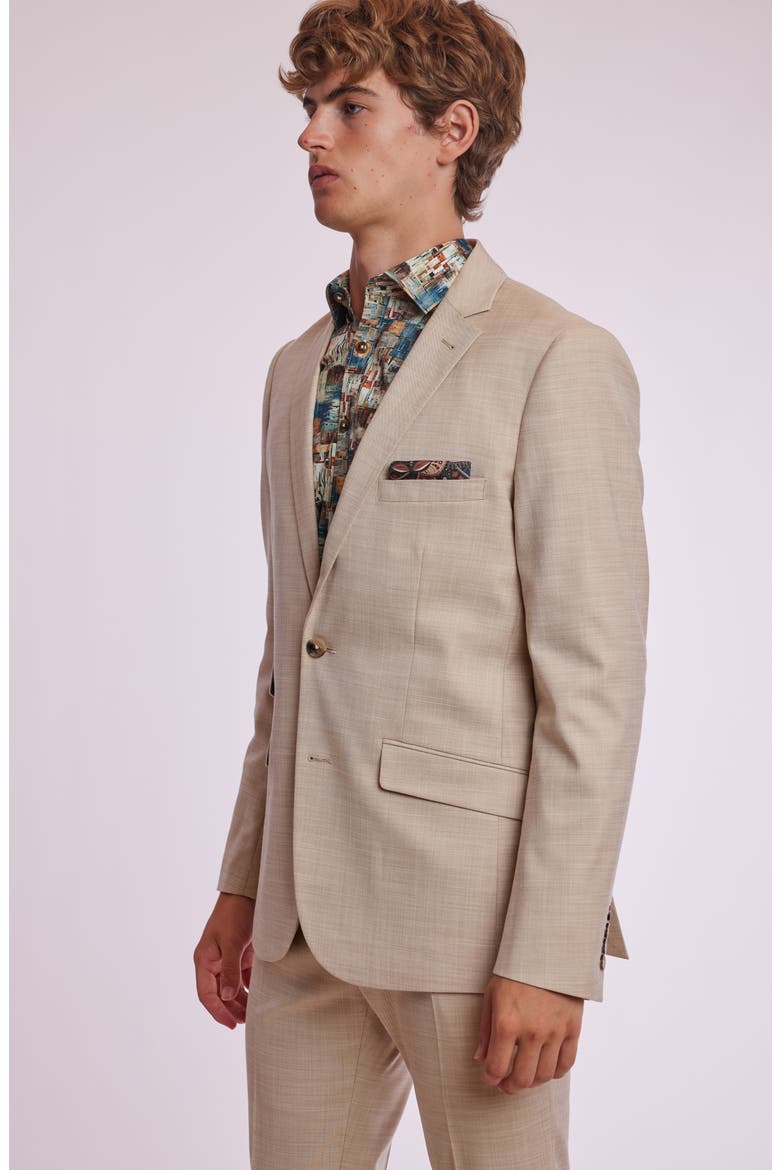 Dover Slim Fit Sport Coat, Alternate, color, CREAM BEIGE SHARK