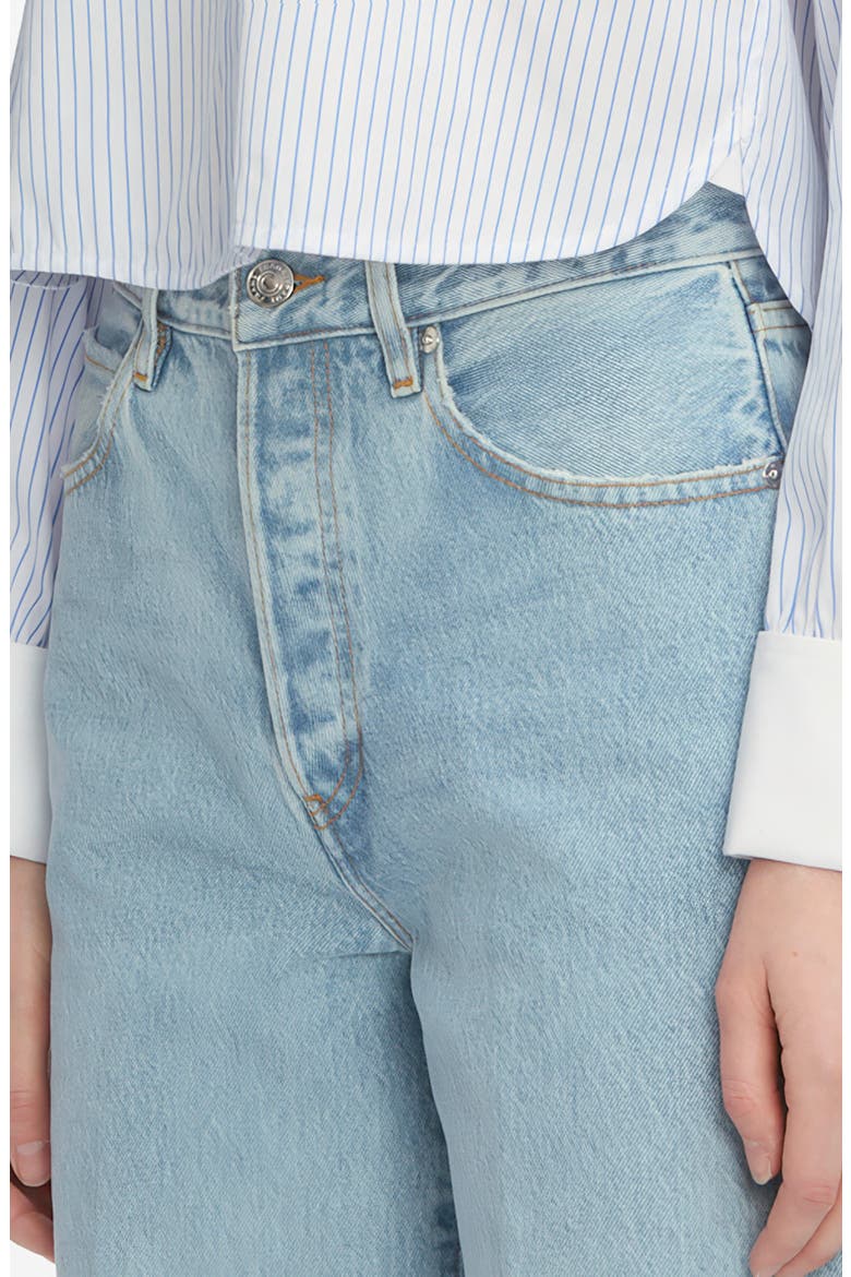 The Collegiate Super High Waist Wide Leg Jeans, Alternate, color, JOHANNA