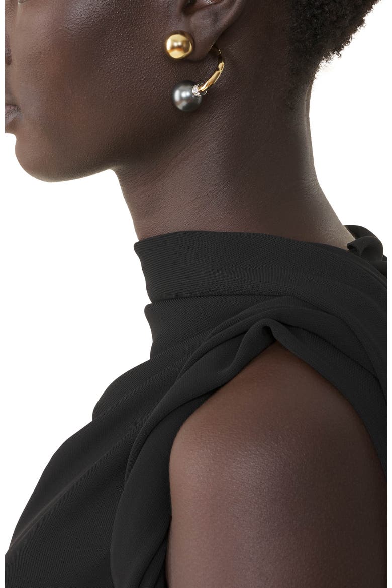 Les Perles By Lanvin Earrings, Alternate, color, Gold