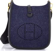 Pre-Owned Hermes Evelyne Bag Gen III Felt TPM