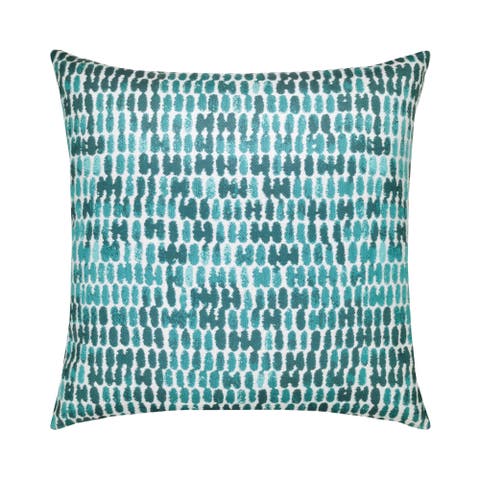 Thumbprint Indoor & Outdoor Woven Accent Pillow