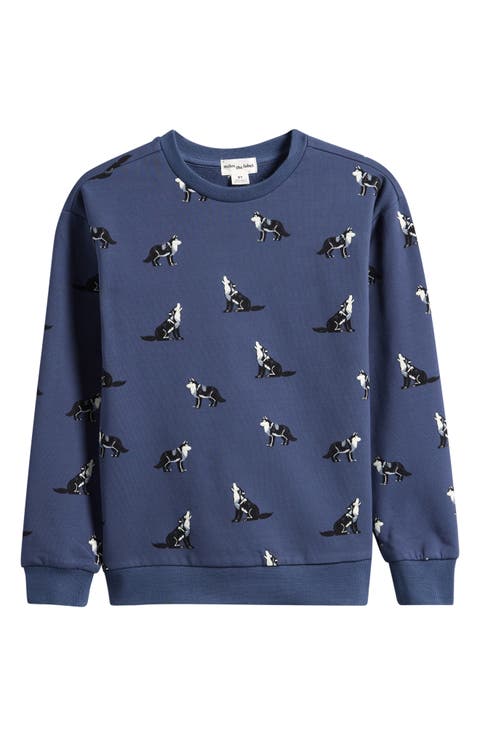 Kids' Stretch Cotton Sweatshirt