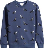 MILES THE LABEL Kids' Stretch Cotton Sweatshirt