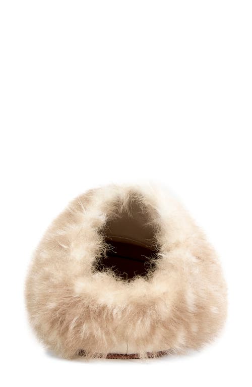 Azalea Wang Upnettee Faux Fur Slipper In Multi