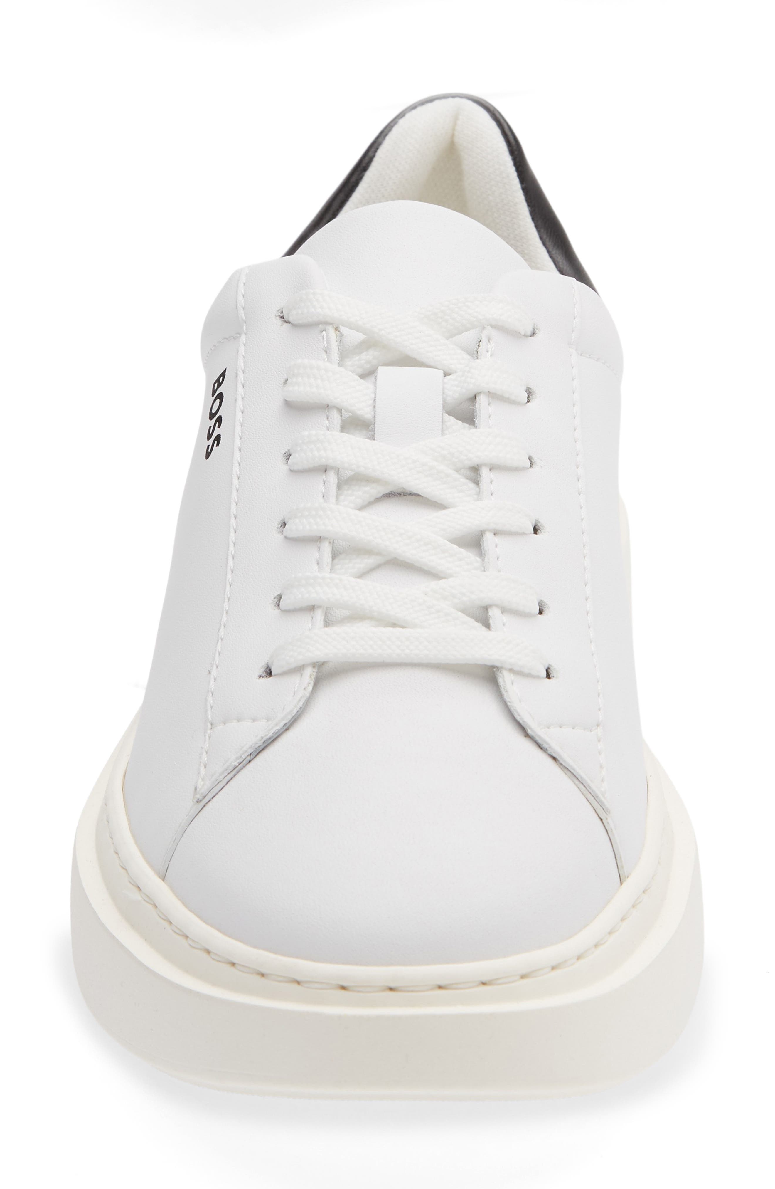 Amber Sneaker, Alternate, color, WHITE