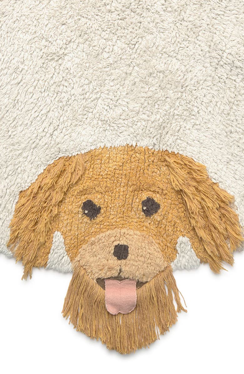 Lorena Canals Dogs Washable Cotton Blend Area Rug, Alternate, color, 