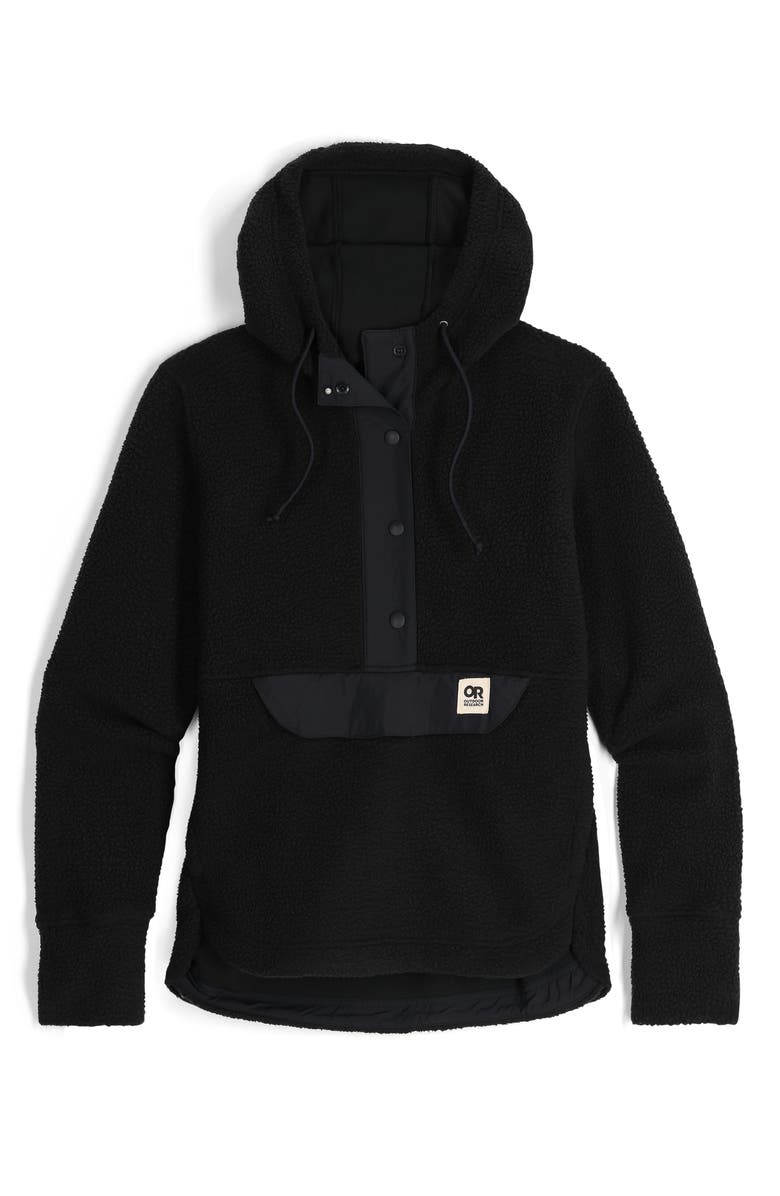 Outdoor Research Grayland High Pile Fleece Hoodie, Alternate, color, 