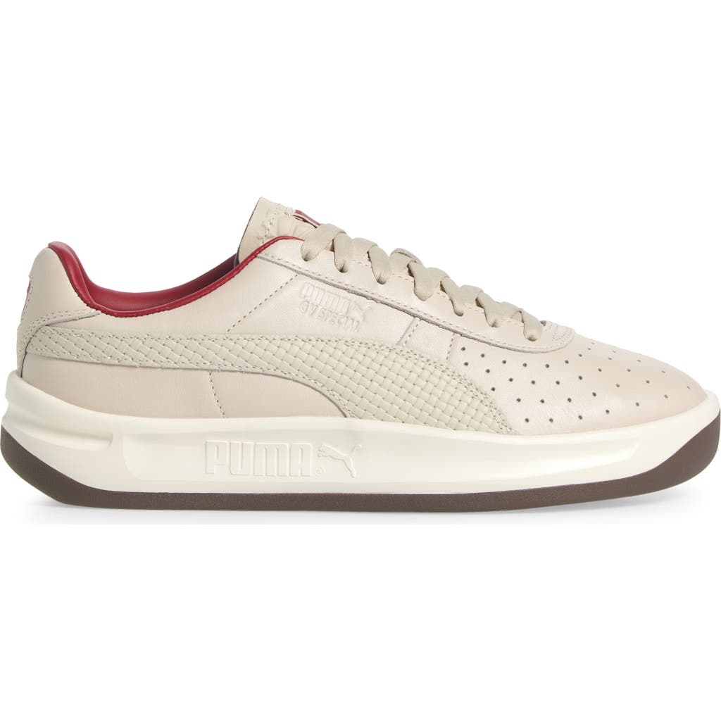 Puma Palais Artisan Gv Special Men's Sneakers In Alpine Snow-dark Crimson